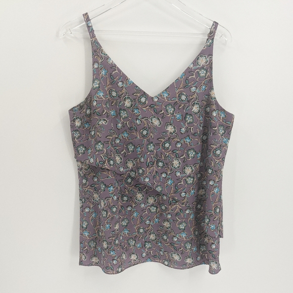 Cabi Spring Floral Scrollwork Camisole Blouse Top - Picture 2 of 12